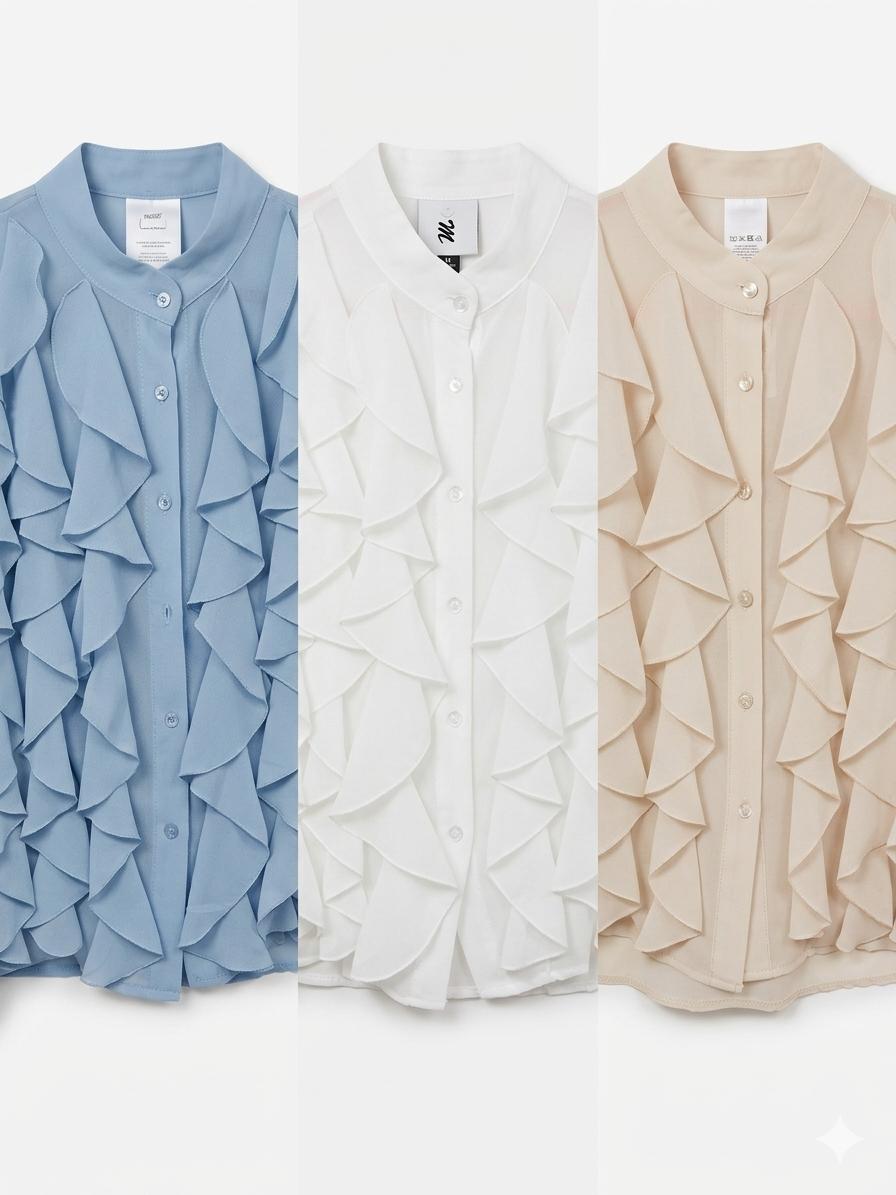 Camicia Volant